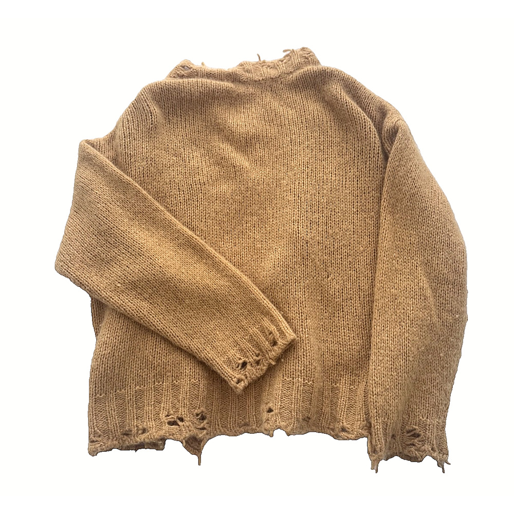 Bare Knuckles Cardigan Yellow Size L Men's Excellent Used Condition - Picture 4 of 5